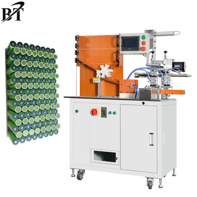 Cylindrical Cell Battery Labeling Machine With Hopper Feed 4500-5000pcs/H