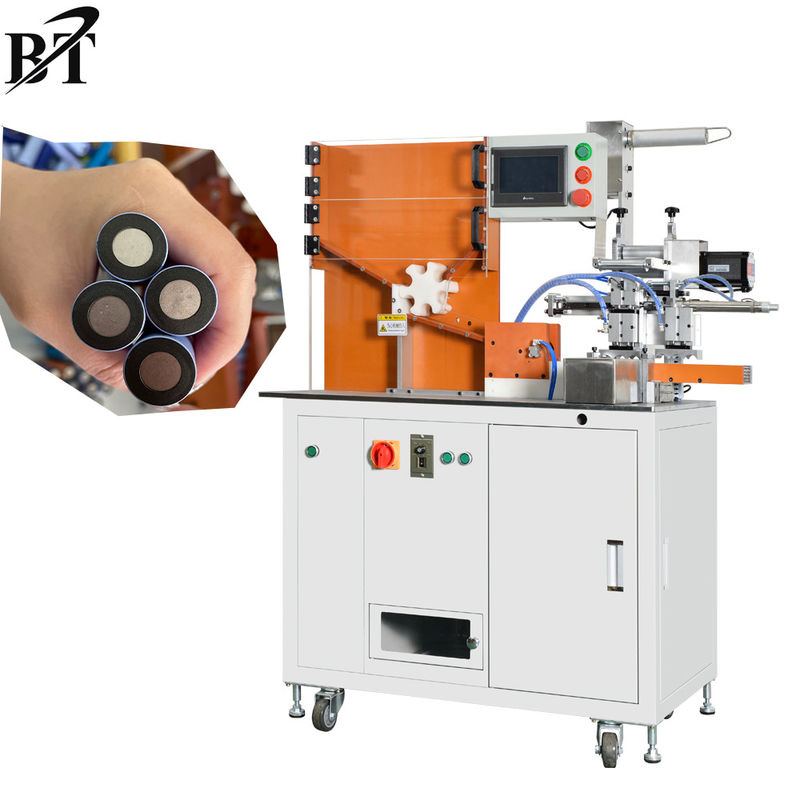 32650 Battery Automatic Labeling Machine With 42 Point PLC Programmer