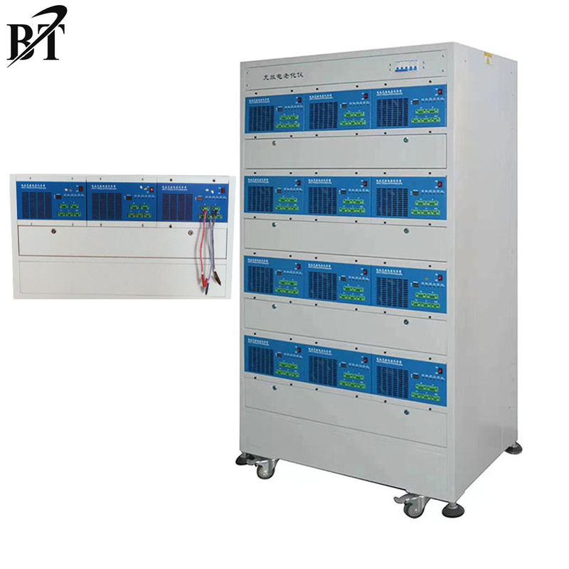 ISO9001 Lithium Ion Battery Capacity Tester 12 Channel 5A 10A Charge Discharge
