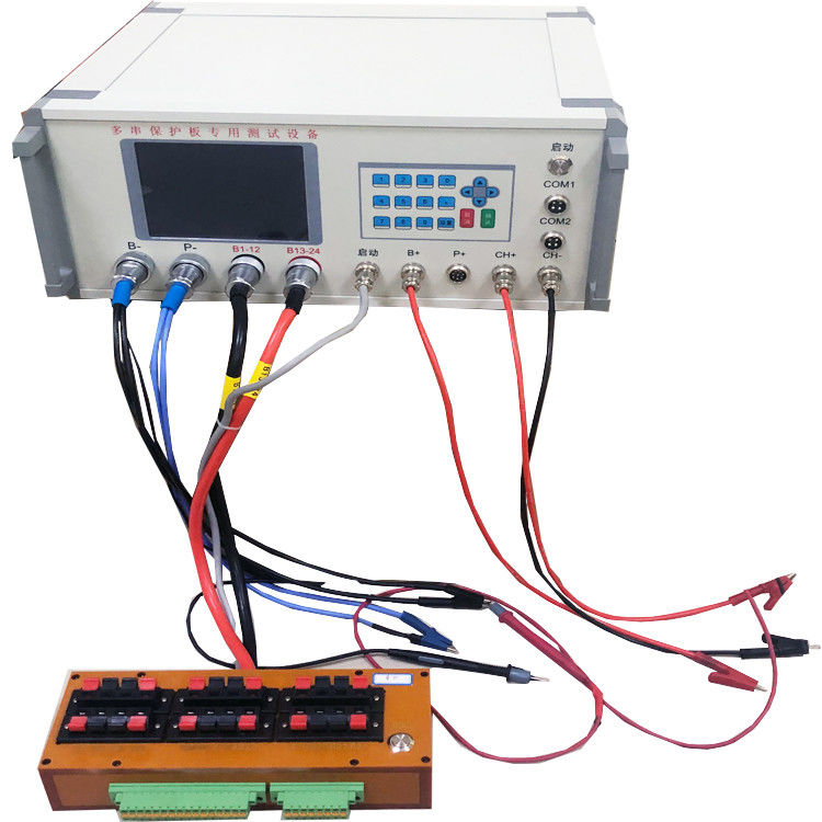 Multifunction Lithium Battery Making Machine 1-24 Series PCB Board Test System